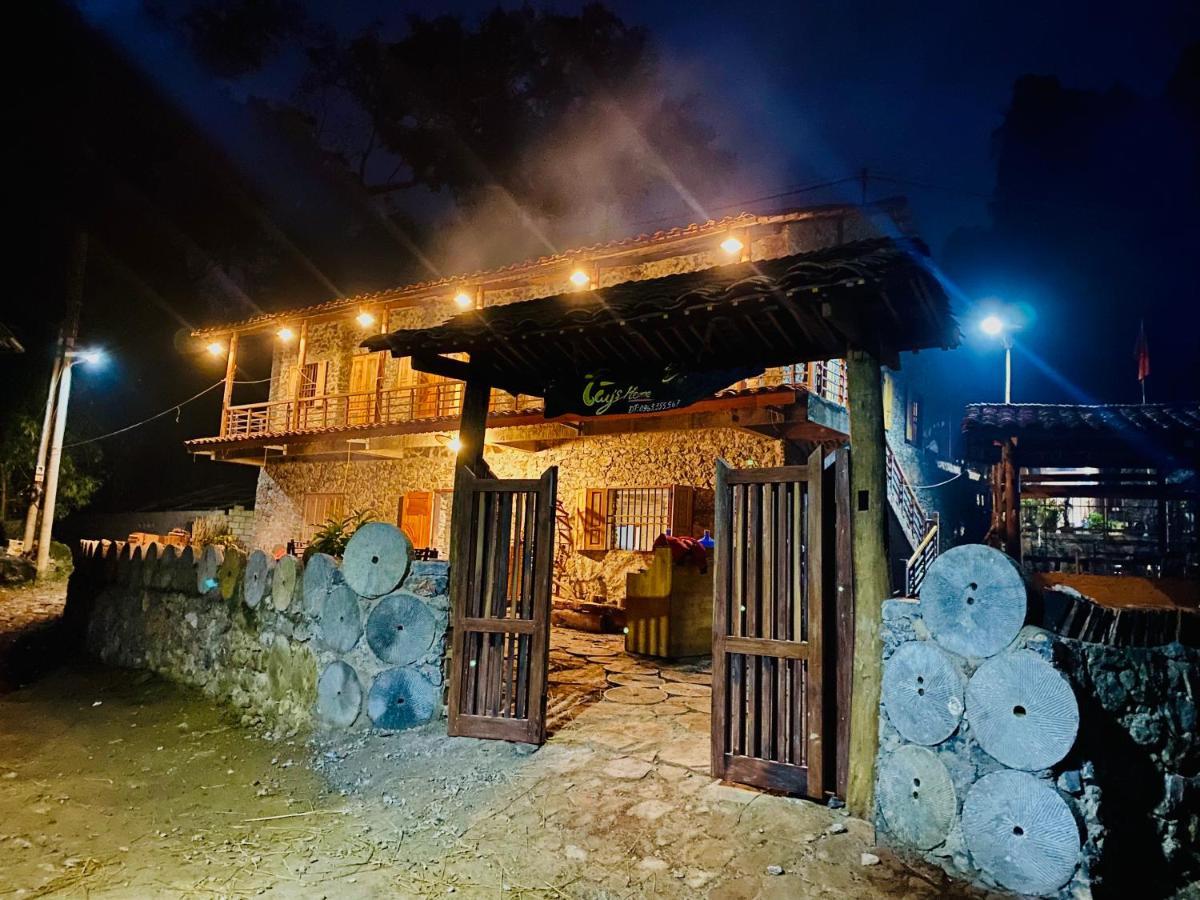 Tay Homestay Lang Da Co Khuoi Ky- Ban Gioc Cao Bang Exteriör bild