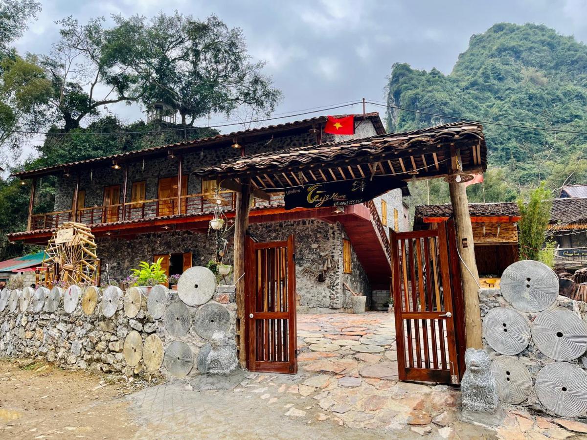 Tay Homestay Lang Da Co Khuoi Ky- Ban Gioc Cao Bang Exteriör bild