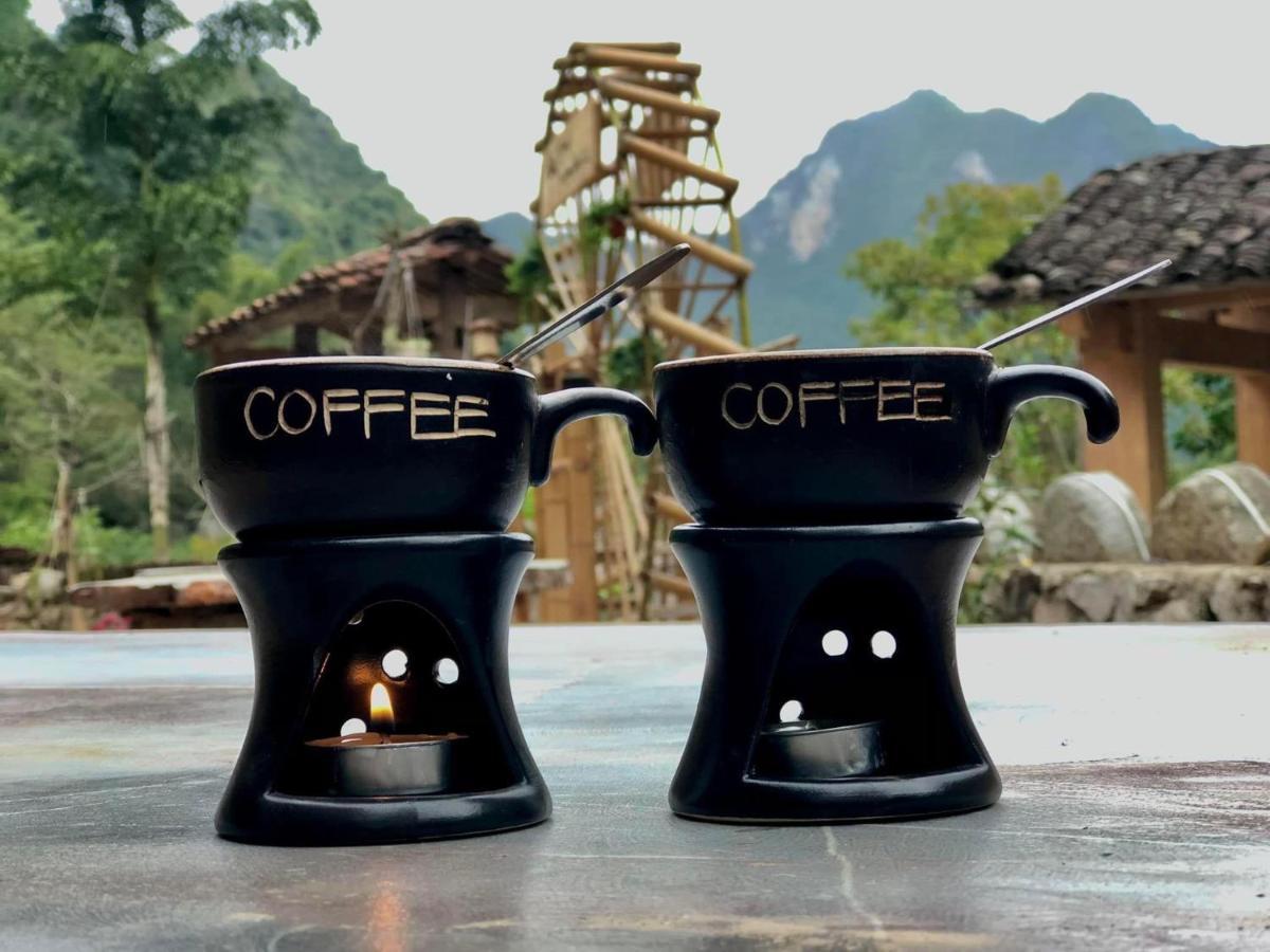 Tay Homestay Lang Da Co Khuoi Ky- Ban Gioc Cao Bang Exteriör bild