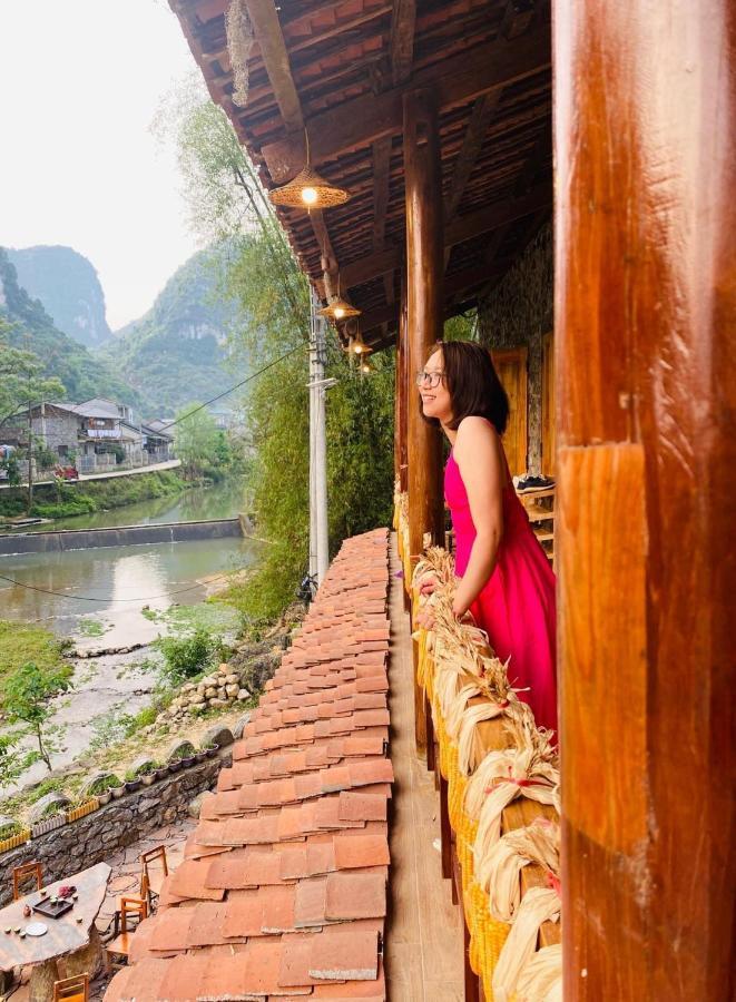 Tay Homestay Lang Da Co Khuoi Ky- Ban Gioc Cao Bang Exteriör bild