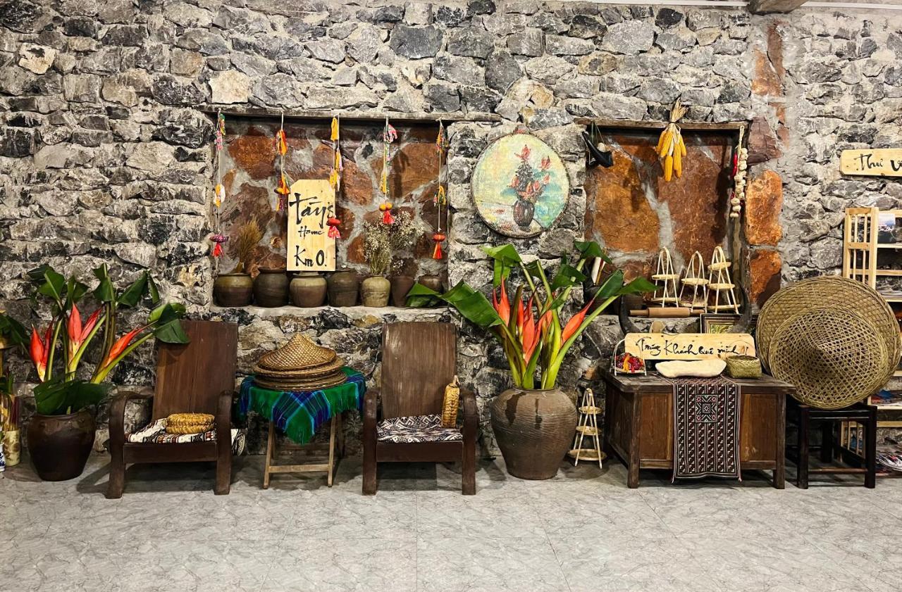 Tay Homestay Lang Da Co Khuoi Ky- Ban Gioc Cao Bang Exteriör bild