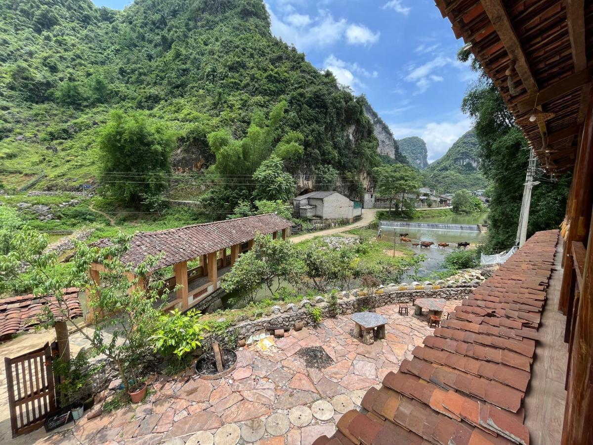 Tay Homestay Lang Da Co Khuoi Ky- Ban Gioc Cao Bang Exteriör bild